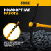 Кирка DENZEL 3000 г, фибергл. обрезиненная рукоятка 900 мм 21836