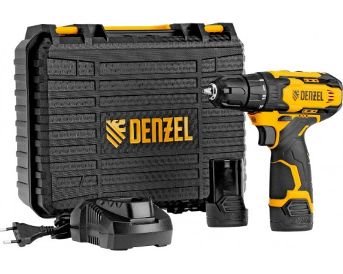 Дрель-шуруповерт аккумуляторная Denzel CDQ-12 26106