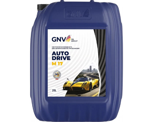 Масло трансмиссионное GNV Auto Drive M 17 20 л GADM117012610012130020