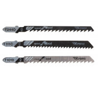 Набор пилок Kranz KR-92-0323 № 4 T101D/T111C/T244CD(3 шт./уп.)