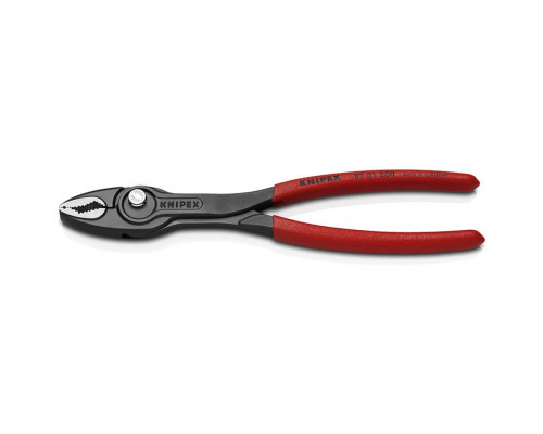 Клещи KNIPEX KN-8201200SB TwinGrip с фронтальным и боковым захватами
