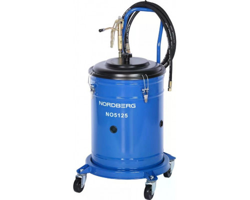 Установка электрическая для раздачи густой смазки NORDBERG NO5125 с баком 25 л