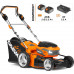 Газонокосилка аккумуляторная самоходная DAEWOO DLM 5042Li-S SET