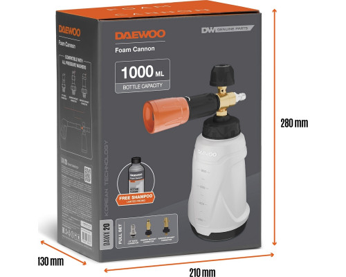 Пеногенератор DAEWOO DAWX 20 профессиональный