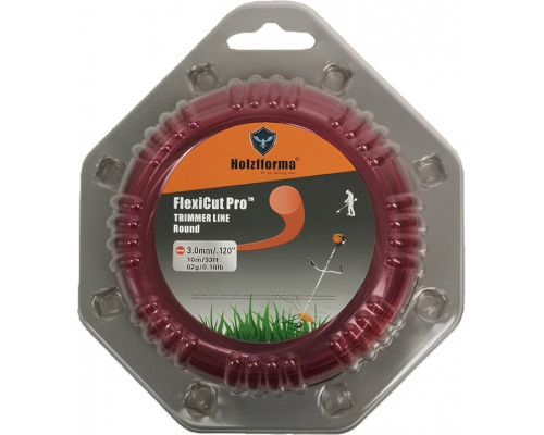 Леска триммерная HOLZFFORMA FlexiCut Pro 3.0х10м, круглая RD003010PRO