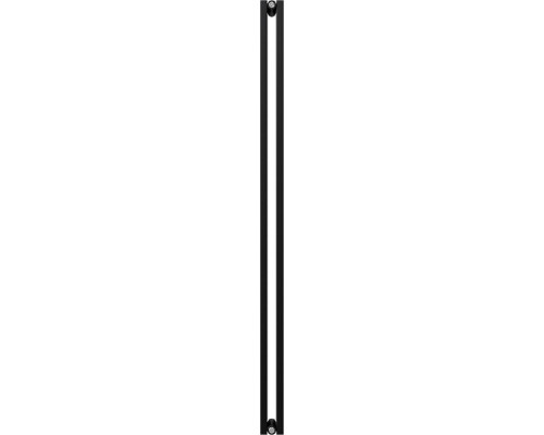 Радиатор отопления ROYAL THERMO Shift Q30 C2180-12 секц. RAL9005m дизайнерский НС-1631269