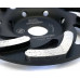 Алмазная чашка ADEL INSTRUMENT Boomerang Ø125*22,2 AI-1802020101