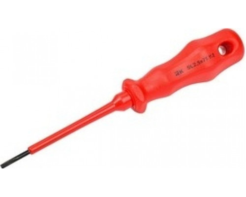 Отвертка диэлектрическая шлицевая IEK ARMA2L 3 SL2.5х75 K2 1000B A2L3-SC30-K2-SL-25-075
