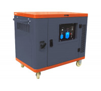 Генератор бензиновый ZONGSHEN QB 9000 E в кожухе 1T90DFQ75