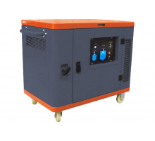 Генератор бензиновый ZONGSHEN QB 9000 E в кожухе 1T90DFQ75