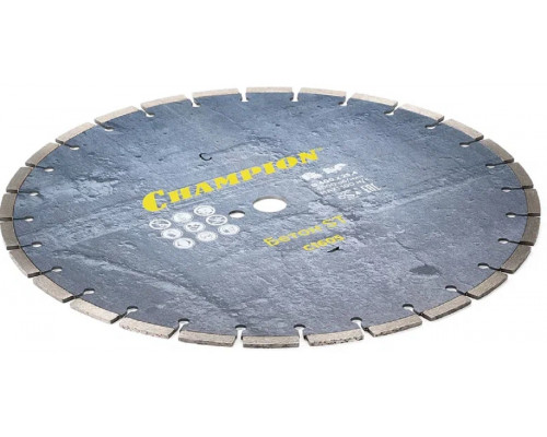 Алмазный диск для резки бетона CHAMPION Concremax Standart 400 (с наполн.сред.тв) C1605