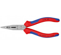 Плоскогубцы электротехнические KNIPEX KN-1302160SB для монтажа проводов, 160 мм