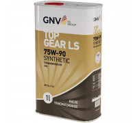 Масло трансмиссионное GNV Top Gear LS Synthetic 75W90 GL-5 1 л (металл. канистра) GTG1072015LS0007590001