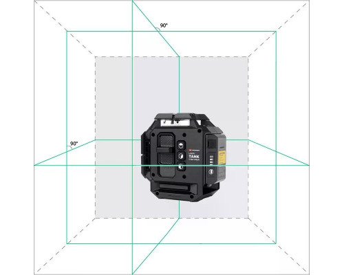 Лазерный уровень ADA LaserTANK 3-360 GREEN Zero Edition А00780