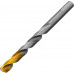 Сверло по металлу Denzel Р6М5, Golden Tip спиральное 10x133мм 718242