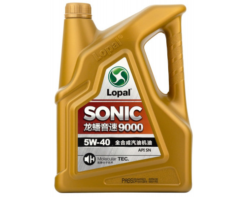 Масло моторное LOPAL SONIC 9000 SN 5W40 4 л LPL32723