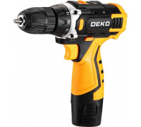 Дрель-шуруповерт аккумуляторная DEKO DKCD12V SET1 в кейсе + оснастка 13 шт, 2*2,0Ач 083-1022