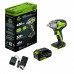 Гайковерт аккумуляторный GREENWORKS GD24IW400 ударный, 24V, АКБ 5Ач и ЗУ 3802907CUG