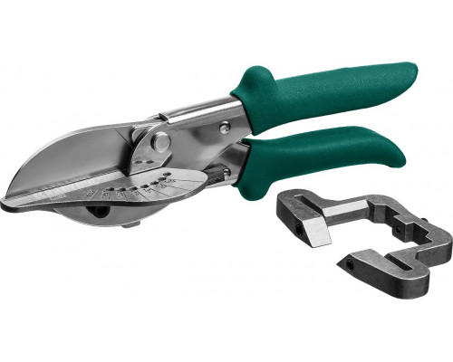 Ножницы технические KRAFTOOL MC-12 угловые с набором матриц 23372-12