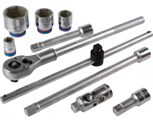 Набор головок 3/4" KING TONY 6325MR01, 6-гранные, 19-55 мм, 25 предметов
