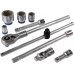 Набор головок 3/4" KING TONY 6325MR01, 6-гранные, 19-55 мм, 25 предметов
