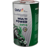 Масло трансмиссионное GNV Multi Power CVT G (зеленый) 4 л GMCG13131032309111004