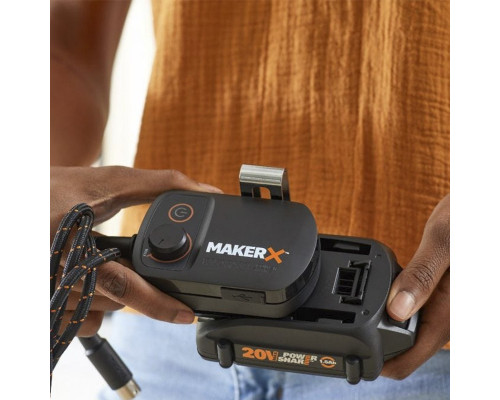 Адаптер Worx WA7161, 20В для MAKER X с USB WA7161