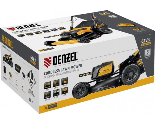 Газонокосилка аккумуляторная Denzel RLMS560-62 58920
