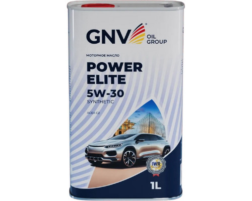 Масло моторное GNV Power Elite 5W30 Synthetic 1 л (металл. канистра) GPE1M12080018230530001