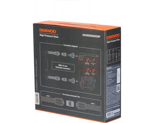 Шланг для мойки высокого давления DAEWOO DAWH 12 12 метров