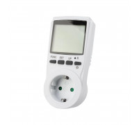 Ваттметр REXANT 10-6100 с подсветкой RX-11 вертикальный 2х тарифный 16A