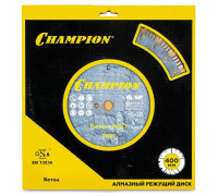Алмазный диск для резки бетона CHAMPION Concrete Crunch PRO 400 C1601