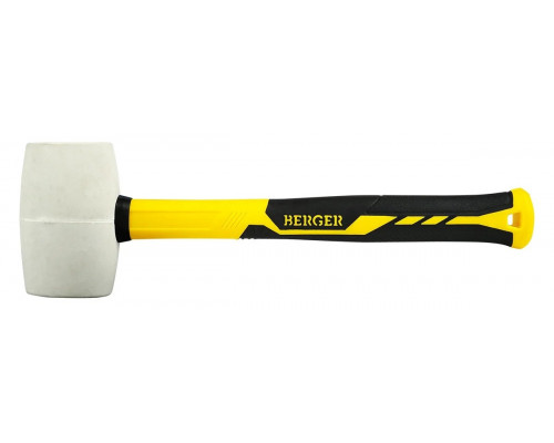 Киянка BERGER BG1526 450 г. 310 мм белая, фиберглассовая рукоятка