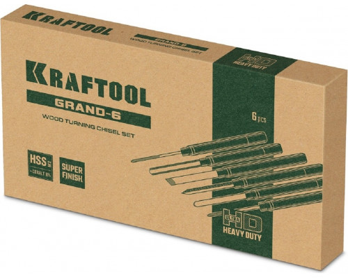 Набор стамесок KRAFTOOL Grand-6 6 пр. 18368