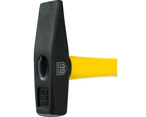 Молоток слесарный BERGER BG1514 кованый, фиберглассовая рукоятка, 500 г. 327 мм
