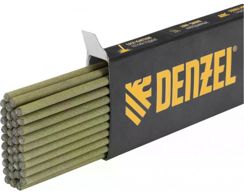 Электроды Denzel DER-46 GoldLine, 3 мм, 1 кг, рутил-целлюлозное покрытие