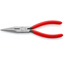 Длинногубцы KNIPEX KN-2501160SB с режущими кромками, 160 мм