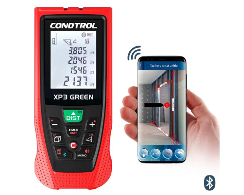 Лазерный дальномер CONDTROL XP 3 Green 120 м