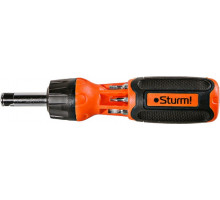 Отвертка с битами Sturm 1040-08-SS9 в комплекте 6 бит двухсторонних