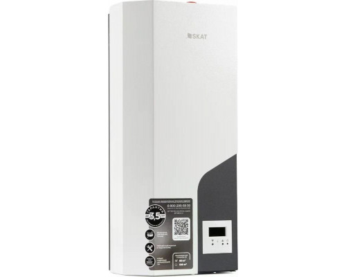 Котел электрический SKAT SILVER StS-6 отопительный 220/380В Р=6кВт Sотапл=60 кв.м нерж. 285