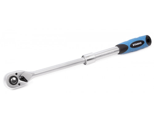 Трещотка STANKO CST126072T телескопическая 72 зуба 1/2 дюйма