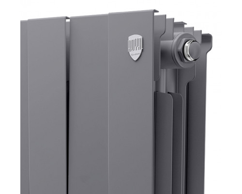 Радиатор отопления ROYAL THERMO PianoForte 200 Серебристый-18 секц. биметаллический НС-1682313