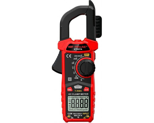 Клещи токоизмерительные КВТ KT 207A PROLINE цифровые 91919