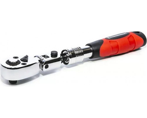 Трещотка STANKO CS-T.14.60.72TС 1/4" с 72 зубами, телескопическая шарнирная