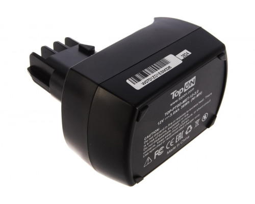 Аккумулятор TopON для Metabo 12В, 3.0Ah (Ni-MH) TOP-PTGD-MET-12-3.0