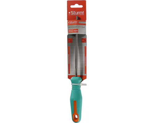 Напильник круглый Sturm 1050-01-R150 150 мм, противоскол. рукоятка