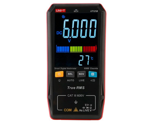 Мультиметр цифровой UNI-T UT121B портативный 13-0051