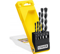 Набор сверл по бетону STAYER PROFESSIONAL ударные 5шт (4, 5, 6, 8, 10мм) 2915-H5