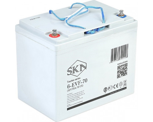 Аккумулятор SKN 6-EVF-70 тяговый 12В 73Ач