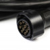 Пульт ДУ SKIPPER для Yamaha 703 с кнопкой гидроподъема, 10 пинов, газ SK703-48272-12-N